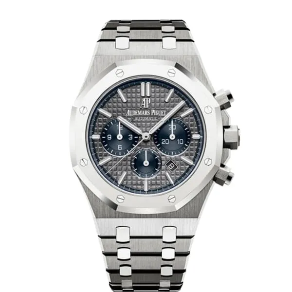 Audemars Piguet Bracelets Audemars Piguet Royal Oak Chronograph 41mm Mens Watch Ref 26331IPOO1220IP01 Slate Grey Dial Titanium Platinum Bracelet Audemars Piguet Bracelets Audemars Piguet Royal Oak Chronograph 41mm Mens Watch Ref 26331IPOO1220IP01 Slate Grey Dial Titanium Platinum Bracelet