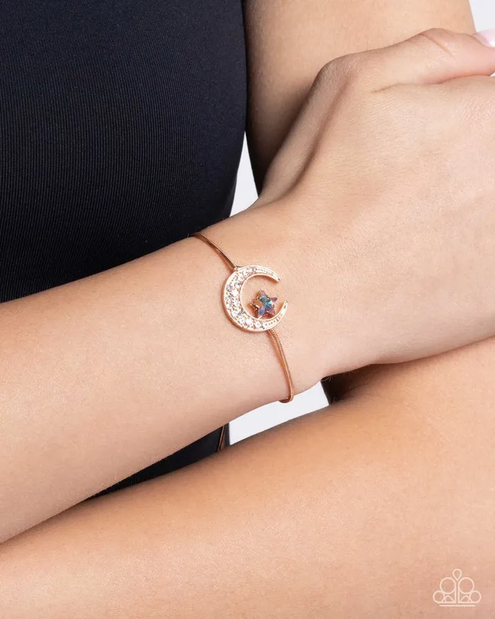 Bracelets Paparazzi Bracelet Abstract Atmosphere Copper Paparazzi Jewelry