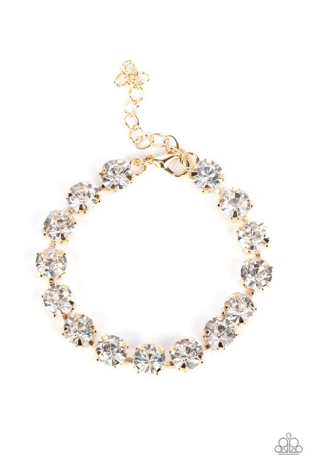 Bracelets Paparazzi Jewelry Paparazzi Bracelet ALister Afterglow Gold Bracelets Paparazzi Jewelry Paparazzi Bracelet ALister Afterglow Gold