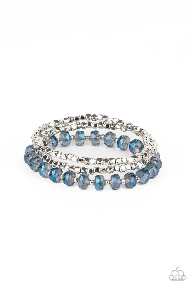 Bracelets Paparazzi Jewelry Paparazzi Bracelet Celestial Circus Blue Bracelets Paparazzi Jewelry Paparazzi Bracelet Celestial Circus Blue