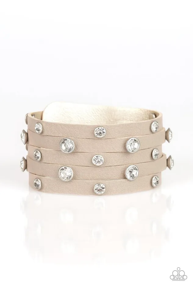 Paparazzi Bracelet Rhinestone Reputation Brown Paparazzi Jewelry Bracelets Paparazzi Bracelet Rhinestone Reputation Brown Paparazzi Jewelry Bracelets