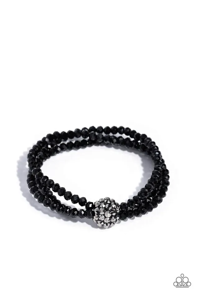 Paparazzi Jewelry Bracelets Paparazzi Bracelet Twisted Theme Black Paparazzi Jewelry Bracelets Paparazzi Bracelet Twisted Theme Black