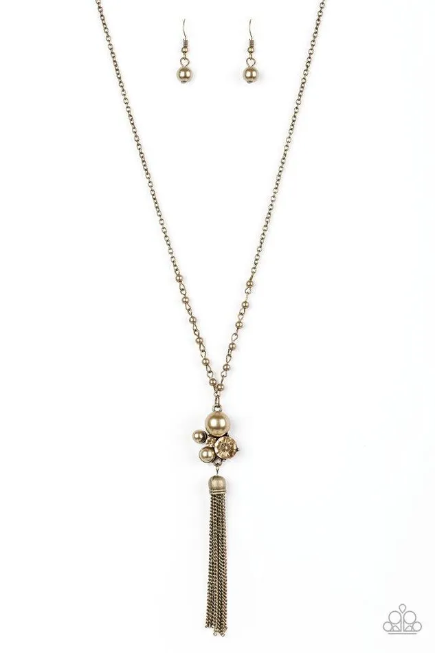 Paparazzi Necklace Uniquely Uptown Brass Paparazzi Jewelry Necklaces