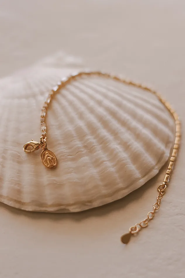Bracelets Miraculous Medal Tennis Bracelet The Little Catholic