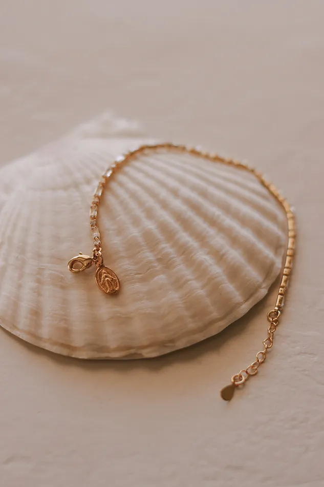 Bracelets Miraculous Medal Tennis Bracelet The Little Catholic