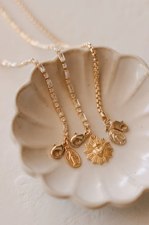 Bracelets Miraculous Medal Tennis Bracelet The Little Catholic