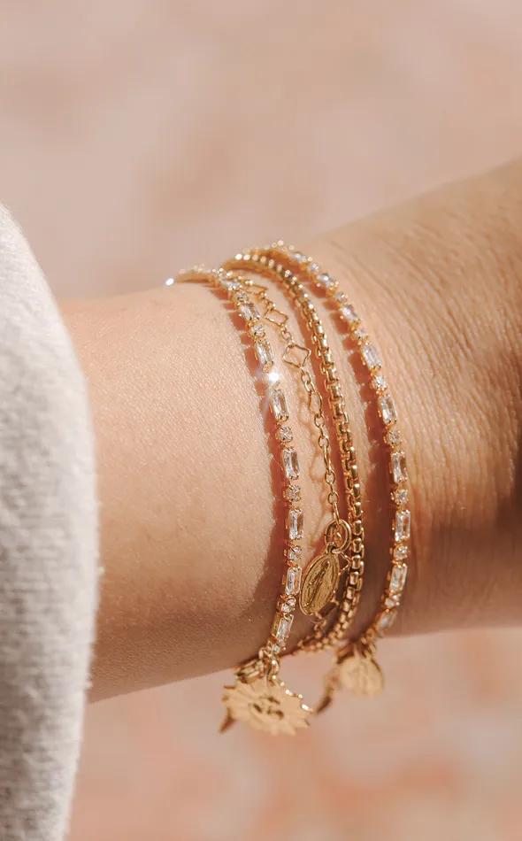 Bracelets Miraculous Medal Tennis Bracelet The Little Catholic