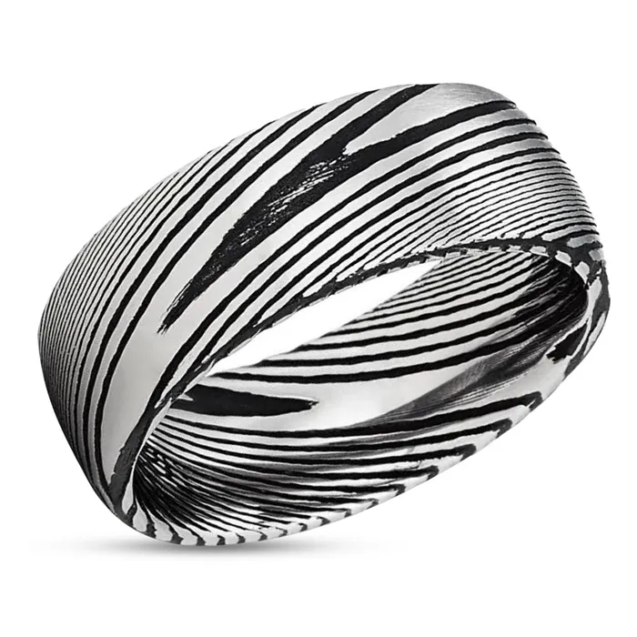 Clean Casting Jewelry Rings Damascus Steel Wedding Ring 8mm Ring Damascus Steel Ring Wedding Band Clean Casting Jewelry Rings Damascus Steel Wedding Ring 8mm Ring Damascus Steel Ring Wedding Band