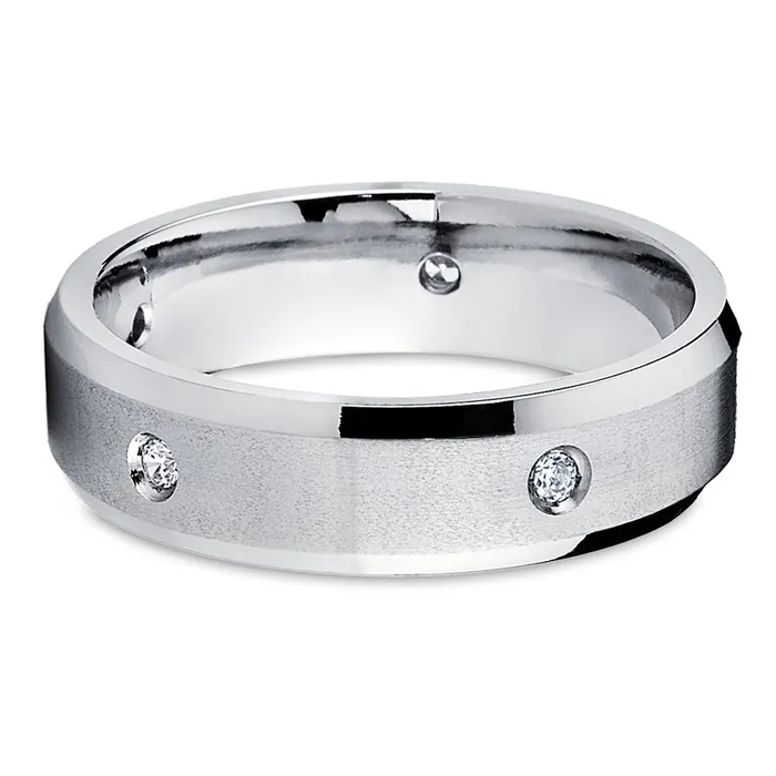 Rings Clean Casting Jewelry Diamond Wedding Ring Titanium wedding Ring White Diamond Ring Wedding Band