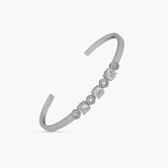 SILVER Bracelets Ethereal CZ Silver Bracelet