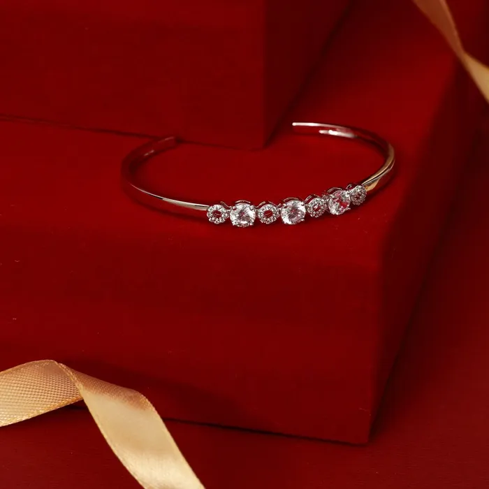 SILVER Bracelets Ethereal CZ Silver Bracelet
