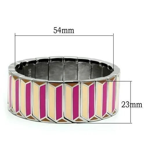 Alamode Bracelets TK299 High polished no plating Stainless Steel Bracelet with No Stone
