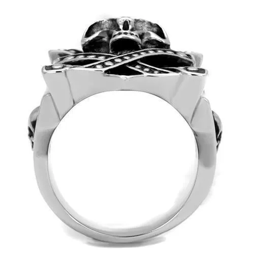 Alamode TK2242 High polished no plating Stainless Steel Ring with No Stone Rings