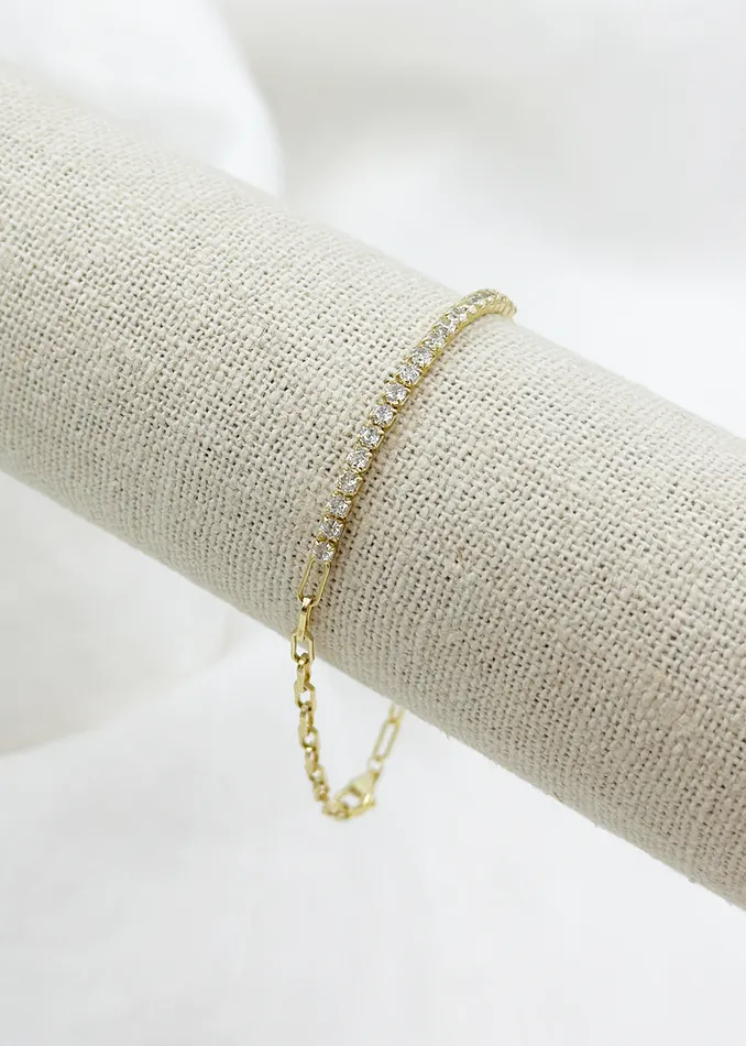 Bella Wren Jewelry Bracelets Monaco Tennis Bracelet