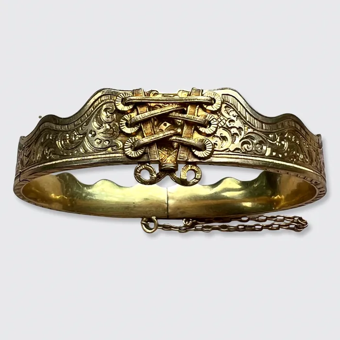 Bracelets 21stfinds Victorian Garter Bangle Bracelet Bracelets 21stfinds Victorian Garter Bangle Bracelet