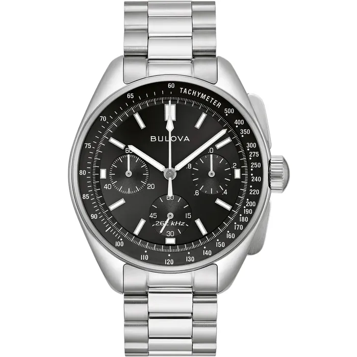 Bracelets Bulova Bulova Mens Watch Lunar Pilot Quartz Chronograph Black Dial Bracelet 96K111 Bracelets Bulova Bulova Mens Watch Lunar Pilot Quartz Chronograph Black Dial Bracelet 96K111