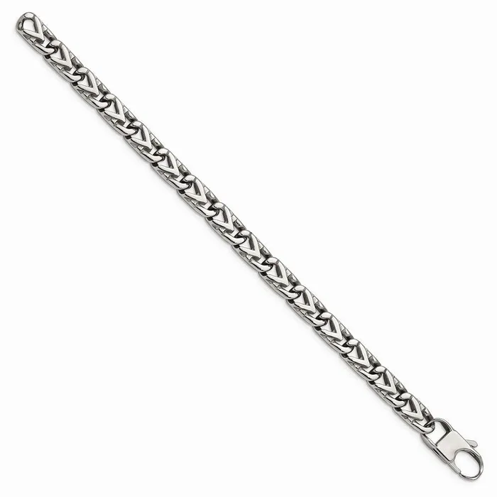 Bracelets Chisel Stainless Steel Polished 8mm Bracelet Bracelets Chisel Stainless Steel Polished 8mm Bracelet