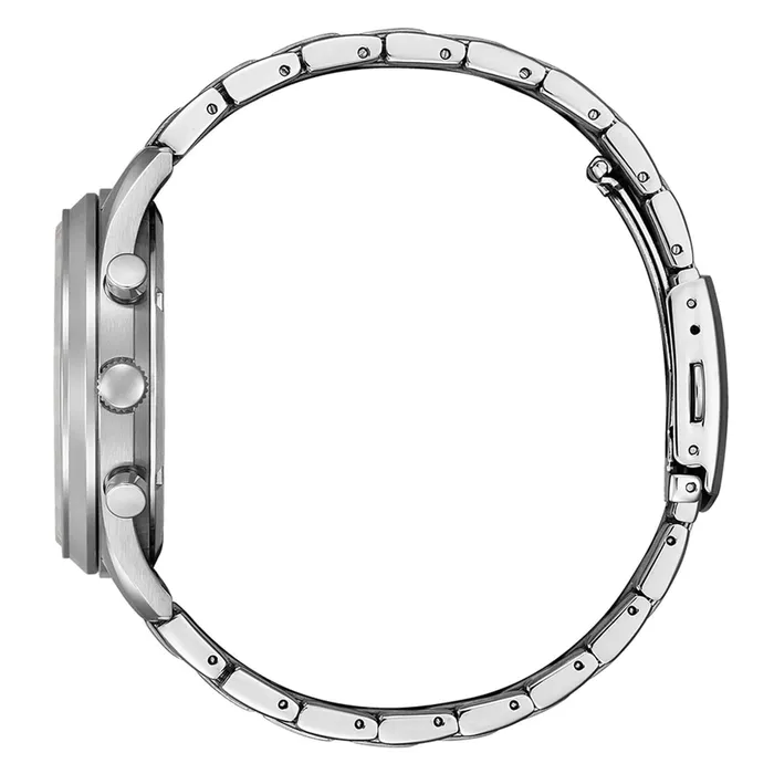 Bracelets Citizen Citizen Mens Chronograph Watch EcoDrive Stainless Steel Bracelet CA702881E Bracelets Citizen Citizen Mens Chronograph Watch EcoDrive Stainless Steel Bracelet CA702881E