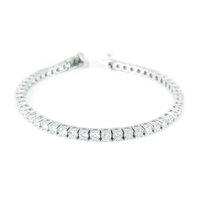Bracelets deBebians 704cttw Round Forever One Charles Colvard Moissanite Tennis Bracelet Bracelets deBebians 704cttw Round Forever One Charles Colvard Moissanite Tennis Bracelet