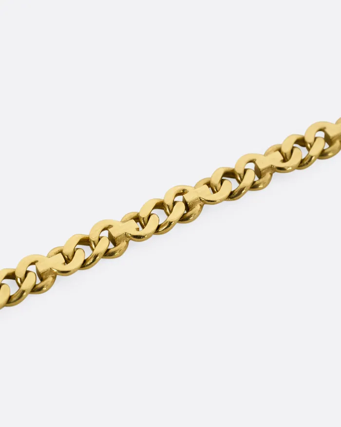 Bracelets EXCALIBUR Mixed Rounded Curb Link Chain Bracelet Bracelets EXCALIBUR Mixed Rounded Curb Link Chain Bracelet