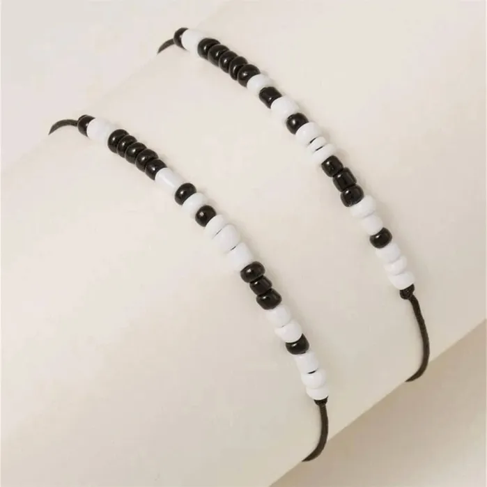 Bracelets I Love You Morse Code Bracelet Set