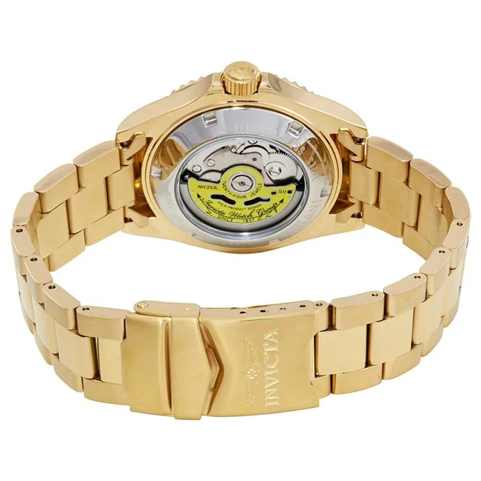 Bracelets Invicta Invicta Mens Automatic Watch Pro Diver Blue Dial Yellow Gold Bracelet 26997 Bracelets Invicta Invicta Mens Automatic Watch Pro Diver Blue Dial Yellow Gold Bracelet 26997