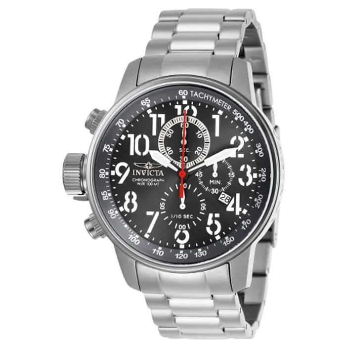 Bracelets Invicta Invicta Mens Chronograph Watch IForce Gunmetal Dial Silver Bracelet 28743 Bracelets Invicta Invicta Mens Chronograph Watch IForce Gunmetal Dial Silver Bracelet 28743