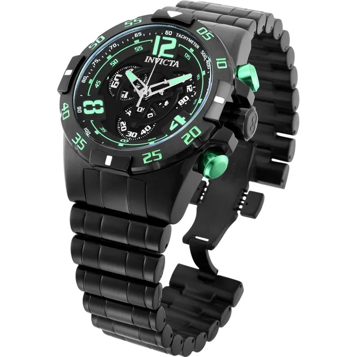 Bracelets Invicta Invicta Mens Quartz Watch Corduba Chronograph Black Dial SS Bracelet 34984 Bracelets Invicta Invicta Mens Quartz Watch Corduba Chronograph Black Dial SS Bracelet 34984