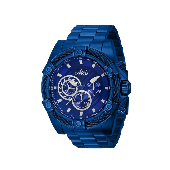 Bracelets Invicta Invicta Mens Watch Bolt Quartz Chronograph Blue Stainless Steel Bracelet 40770 Bracelets Invicta Invicta Mens Watch Bolt Quartz Chronograph Blue Stainless Steel Bracelet 40770