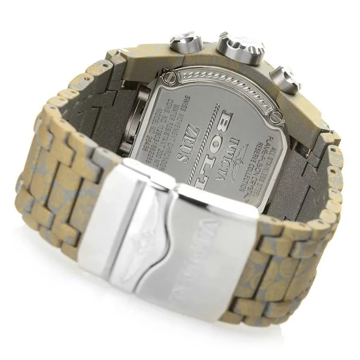 Bracelets Invicta Mens Chrono Watch Reserve Bolt Zeus Silver Tone Dial Bracelet 26438 Invicta Bracelets Invicta Mens Chrono Watch Reserve Bolt Zeus Silver Tone Dial Bracelet 26438 Invicta