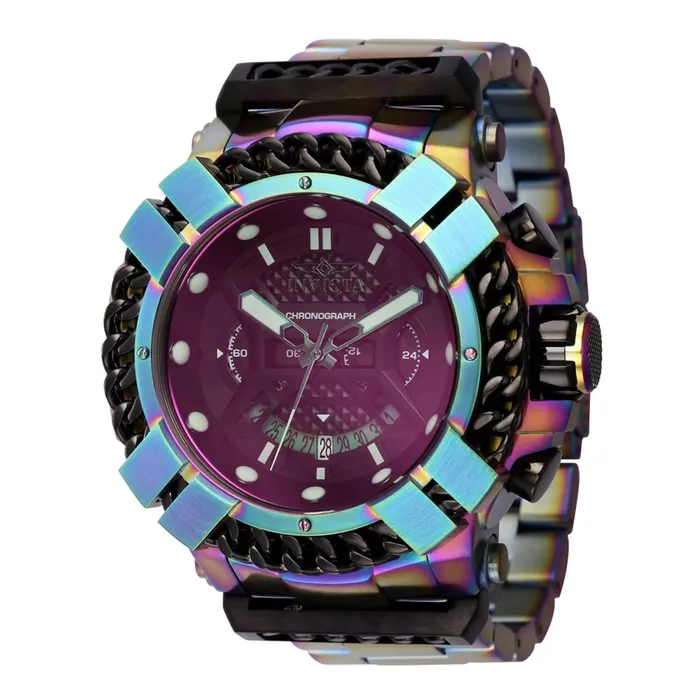 Bracelets Invicta Mens Watch Bolt Quartz Chrono Iridescent Stainless Steel Bracelet 37517 Invicta Bracelets Invicta Mens Watch Bolt Quartz Chrono Iridescent Stainless Steel Bracelet 37517 Invicta