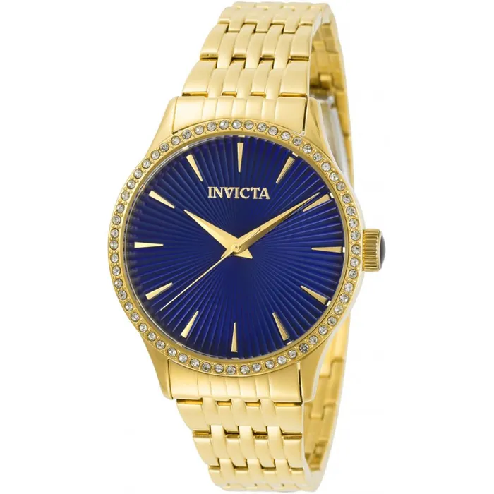 Bracelets Invicta Womens Watch Angel Quartz Blue Dial YG Stainless Steel Bracelet 31947 Invicta Bracelets Invicta Womens Watch Angel Quartz Blue Dial YG Stainless Steel Bracelet 31947 Invicta