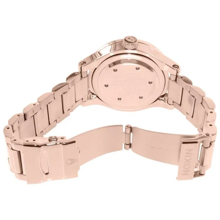 Bracelets Nixon Womens Left Hand Watch Facet Rose Gold Tone Dial Bracelet A384897 NIXON Bracelets Nixon Womens Left Hand Watch Facet Rose Gold Tone Dial Bracelet A384897 NIXON