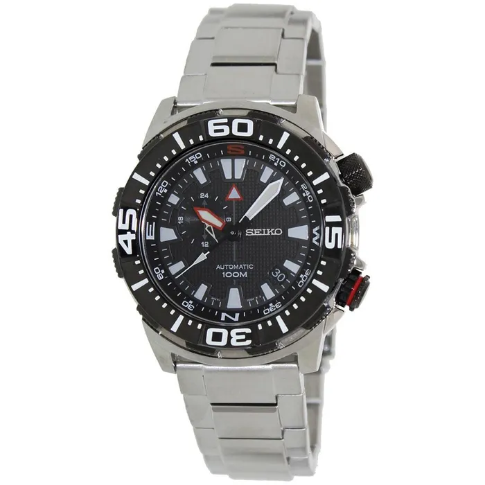 Bracelets Seiko Seiko SSA049 Mens Superior Black Dial Stainless Steel Automatic Watch Bracelets Seiko Seiko SSA049 Mens Superior Black Dial Stainless Steel Automatic Watch