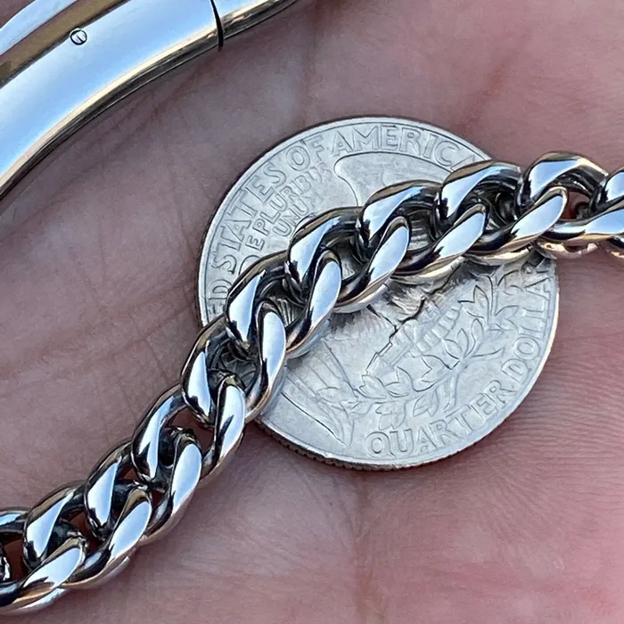 Bracelets Stainless Steel Franco Chain Bracelet 9 Bling Cartel Admin