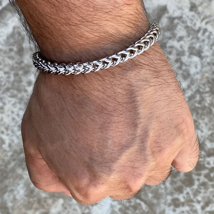 Bracelets Stainless Steel Franco Chain Bracelet 9 Bling Cartel Admin