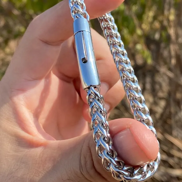 Bracelets Stainless Steel Franco Chain Bracelet 9 Bling Cartel Admin