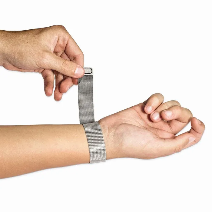 Bracelets Stainless Steel Polished Mesh Adjustable ID Bracelet Chisel Bracelets Stainless Steel Polished Mesh Adjustable ID Bracelet Chisel