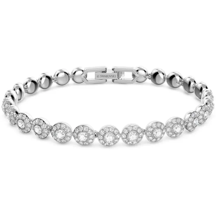 Bracelets Swarovski Swarovski Womens Bracelet Angelic Clear Crystal Pave Rhodium Plated 5071173 Bracelets Swarovski Swarovski Womens Bracelet Angelic Clear Crystal Pave Rhodium Plated 5071173
