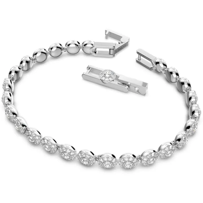 Bracelets Swarovski Swarovski Womens Bracelet Angelic Clear Crystal Pave Rhodium Plated 5071173 Bracelets Swarovski Swarovski Womens Bracelet Angelic Clear Crystal Pave Rhodium Plated 5071173