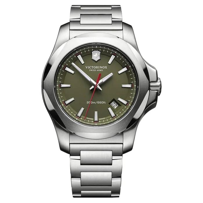 Bracelets Victorinox Swiss Army Victorinox Swiss Army Mens Watch INOX Green Dial Bracelet 2417251 Bracelets Victorinox Swiss Army Victorinox Swiss Army Mens Watch INOX Green Dial Bracelet 2417251