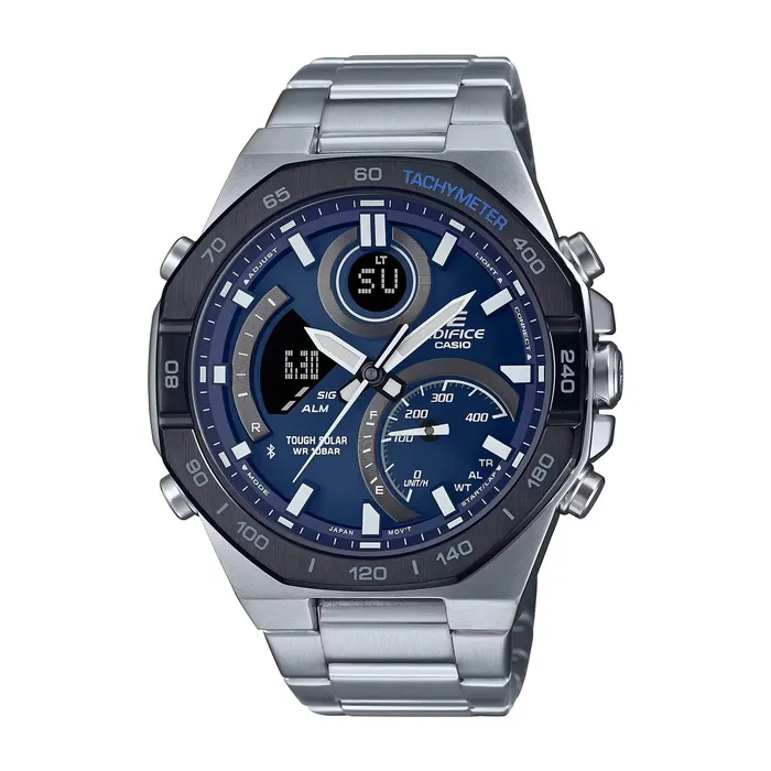 Casio Bracelets Casio Mens Watch Edifice Blue AnaDigi Dial Steel Bracelet Bluetooth ECB950DB2A Casio Bracelets Casio Mens Watch Edifice Blue AnaDigi Dial Steel Bracelet Bluetooth ECB950DB2A