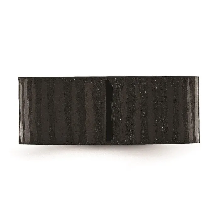 Chisel Rings Stainless Steel BrushedPolished Black IPplated wCZ Ring Chisel Rings Stainless Steel BrushedPolished Black IPplated wCZ Ring
