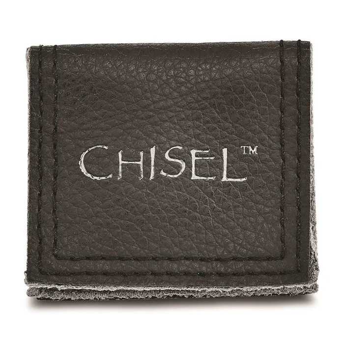 Chisel Rings Stainless Steel BrushedPolished Black IPplated wCZ Ring Chisel Rings Stainless Steel BrushedPolished Black IPplated wCZ Ring