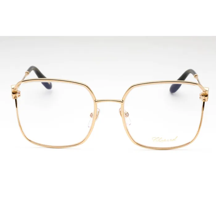 Chopard Earrings Chopard Womens Eyeglasses Shiny Gold Metal Butterfly Full Rim Frame VCHG29S 0300