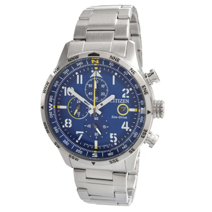 Citizen Citizen Mens Watch Chronograph Power Reserve Blue Dial Bracelet CA079083L Bracelets Citizen Citizen Mens Watch Chronograph Power Reserve Blue Dial Bracelet CA079083L Bracelets
