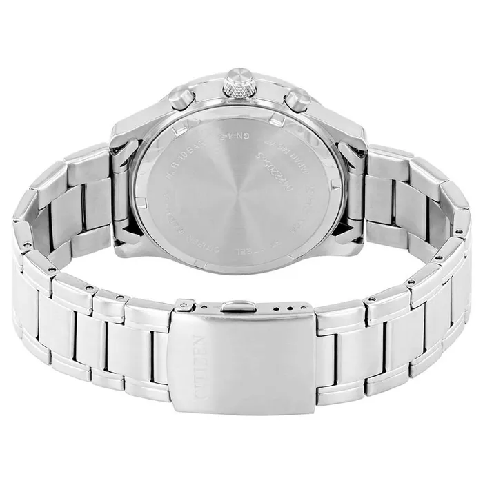 Citizen Mens Watch Chrono Silver Tone Dial Stainless Steel Bracelet AN819051A Citizen Bracelets Citizen Mens Watch Chrono Silver Tone Dial Stainless Steel Bracelet AN819051A Citizen Bracelets