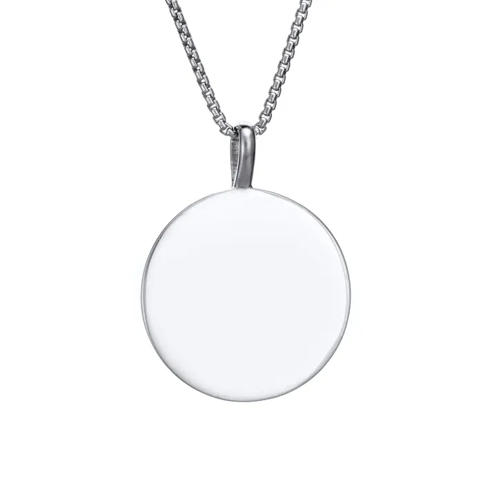 closebymejewelry Necklaces Compass Cremation Necklace in 14K White Gold