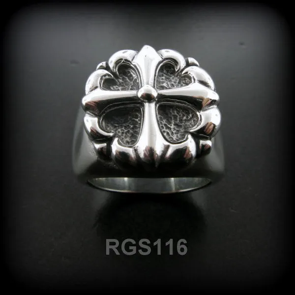 DCJ Rings Lucky Cross Ring
