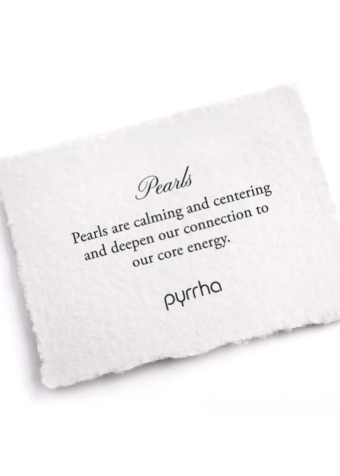 Earrings Pyrrha Ivory Pearl Choker